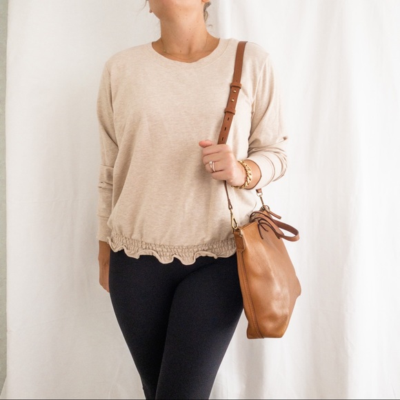 Michael Kors Tops - ⚡️SALE⚡️Michael Kors Oat Ruffle Top